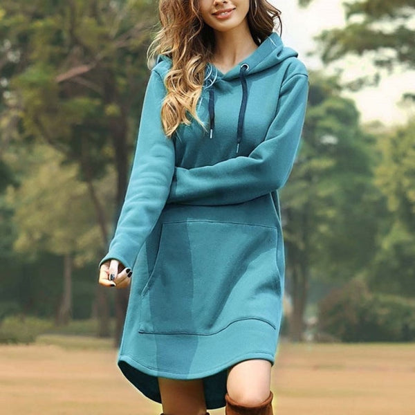 Sudadera vestido con capucha - funny happy kids
