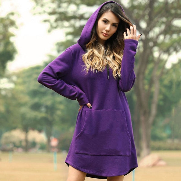 Sudadera vestido con capucha - funny happy kids