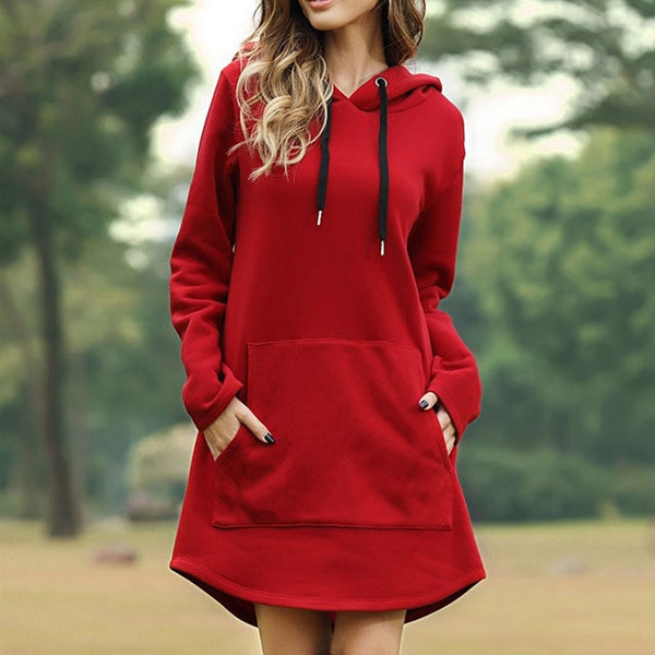 Sudadera vestido con capucha - funny happy kids