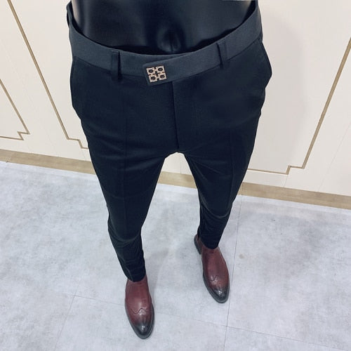 Pantalones de vestir para hombre - funny happy kids