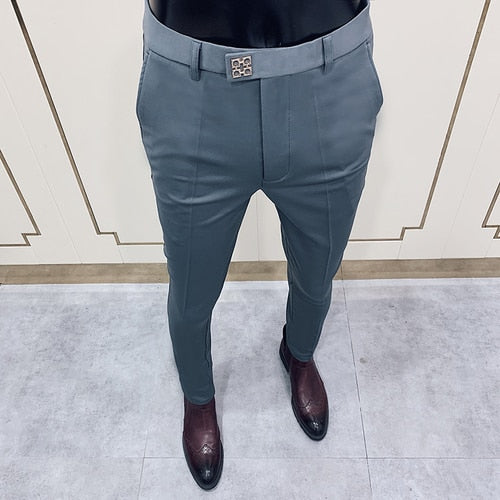 Pantalones de vestir para hombre - funny happy kids