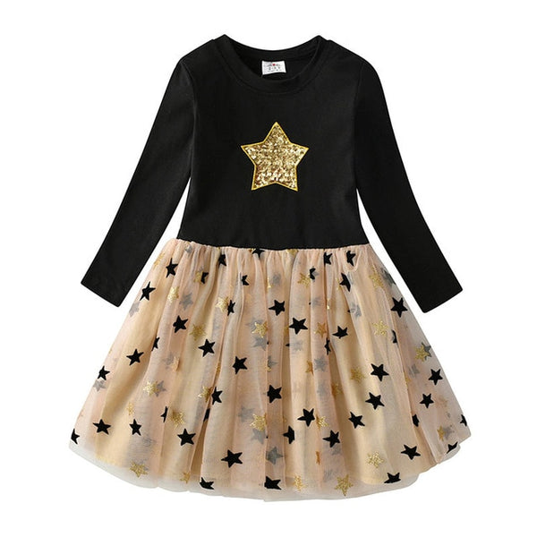 Vestido de manga larga - funny happy kids