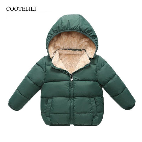 Anorak Abrigo Parkas para niños y niñas - funny happy kids