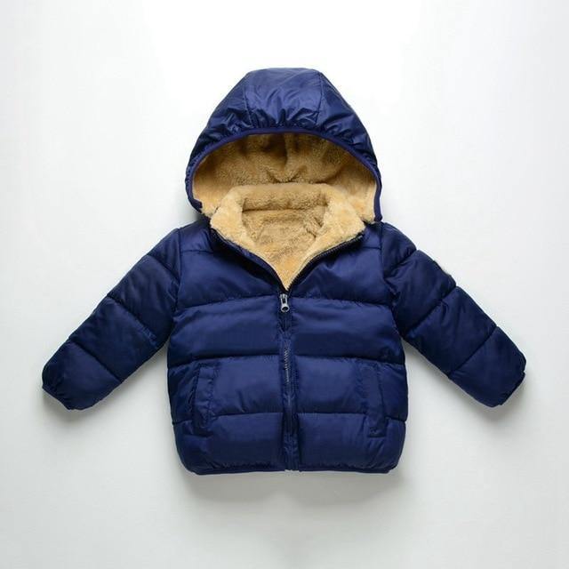 Anorak Abrigo Parkas para niños y niñas - funny happy kids