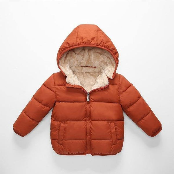 Anorak Abrigo Parkas para niños y niñas - funny happy kids