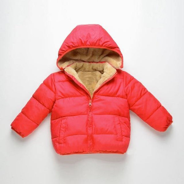 Anorak Abrigo Parkas para niños y niñas - funny happy kids