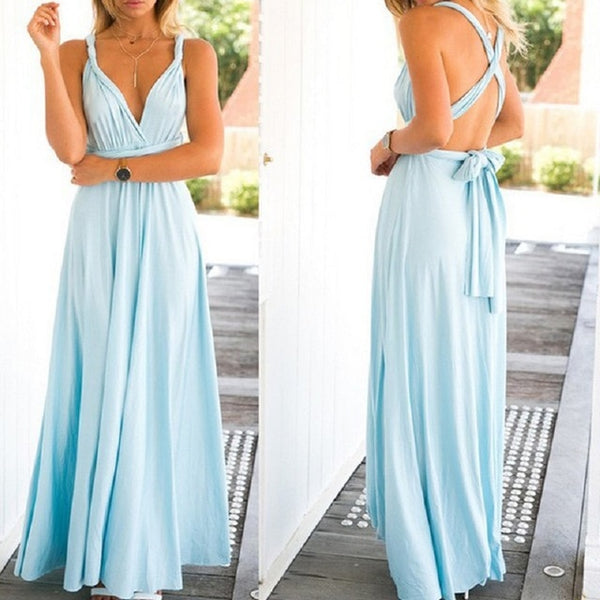 Vestido Sexy largo - funny happy kids