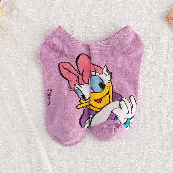 Calcetines de dibujos para mujeres y adolescentes - funny happy kids