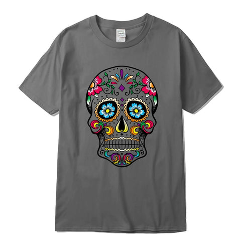 Camiseta calavera tipo Katrina - funny happy kids
