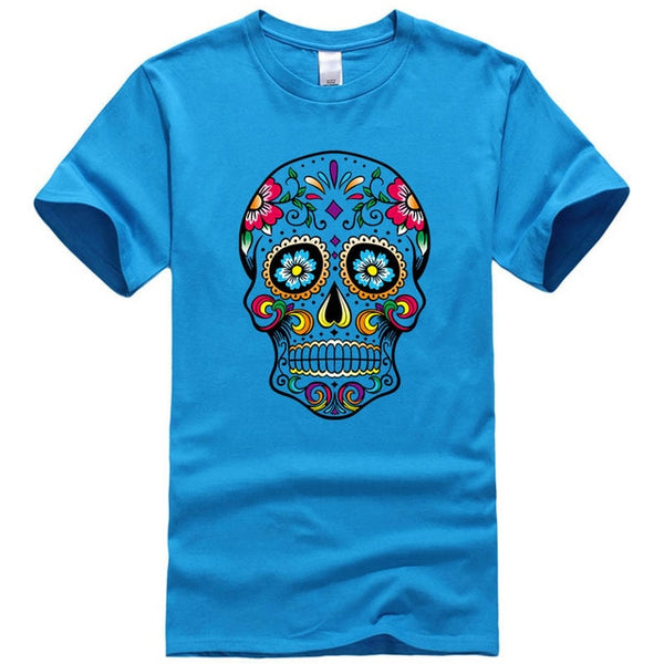 Camiseta calavera tipo Katrina - funny happy kids
