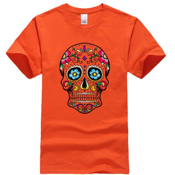 Camiseta calavera tipo Katrina - funny happy kids