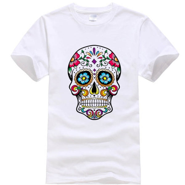 Camiseta calavera tipo Katrina - funny happy kids