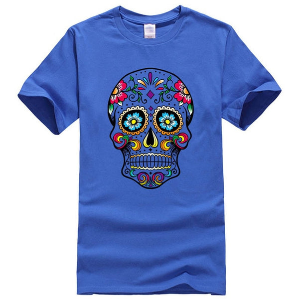 Camiseta calavera tipo Katrina - funny happy kids