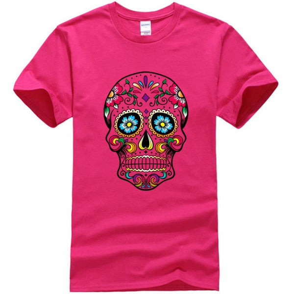Camiseta calavera tipo Katrina - funny happy kids