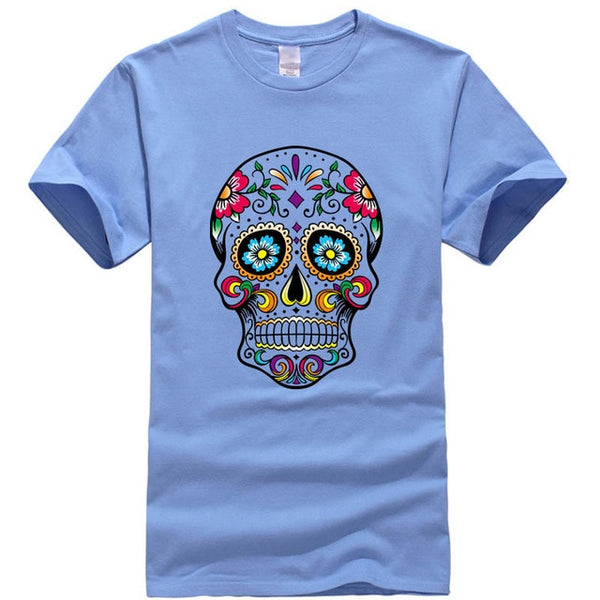 Camiseta calavera tipo Katrina - funny happy kids