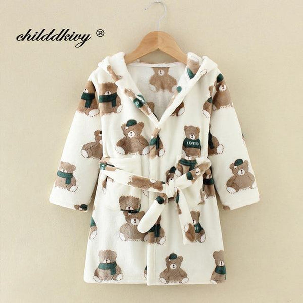 Albornoz para niños y niñas - funny happy kids