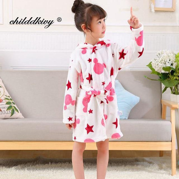 Albornoz para niños y niñas - funny happy kids