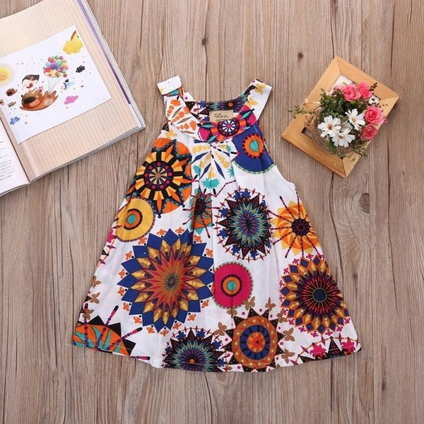 Vestido de tirantes floral - funny happy kids