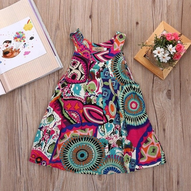 Vestido de tirantes floral - funny happy kids