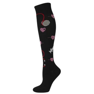 Calcetines Unisex de compresión - funny happy kids