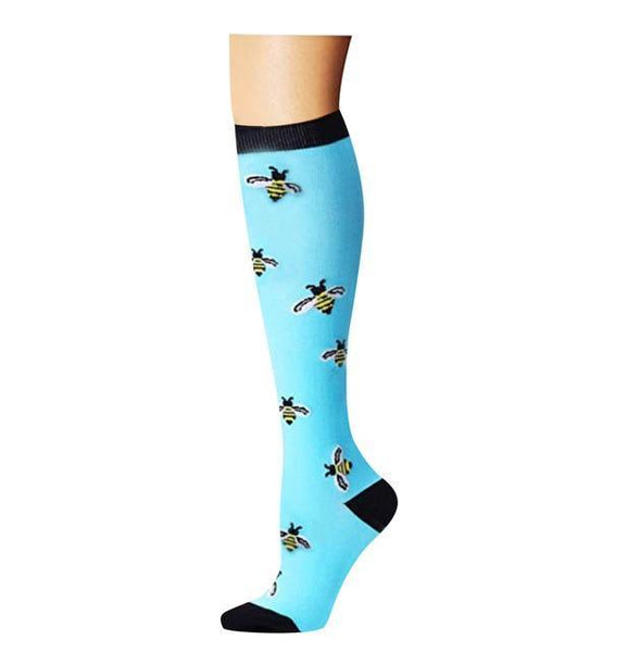 Calcetines Unisex de compresión - funny happy kids