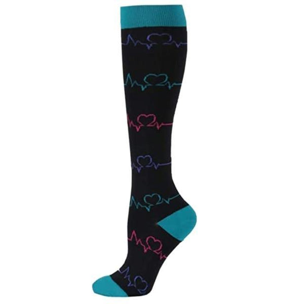 Calcetines Unisex de compresión - funny happy kids
