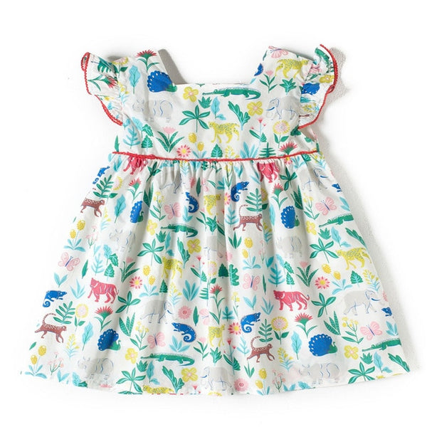 Vestido de verano con aplique - funny happy kids