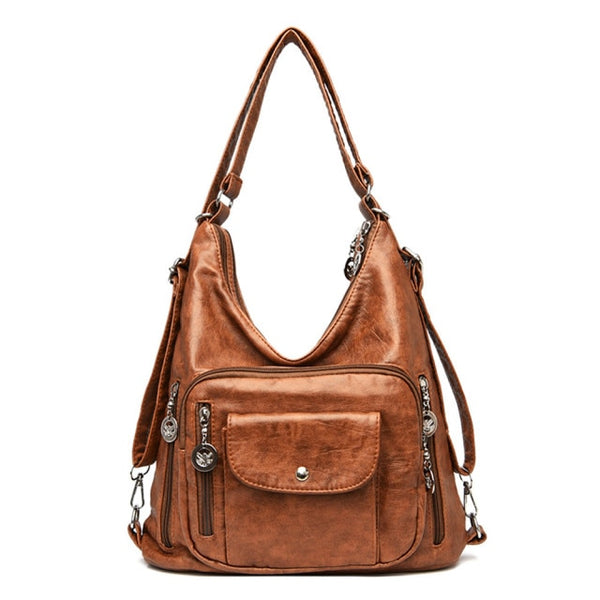 Bolso de cuero de calidad - funny happy kids