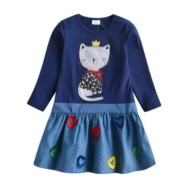 Vestido de manga larga - funny happy kids