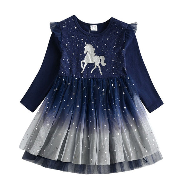 Vestido de manga larga - funny happy kids