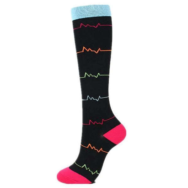 Calcetines Unisex de compresión - funny happy kids