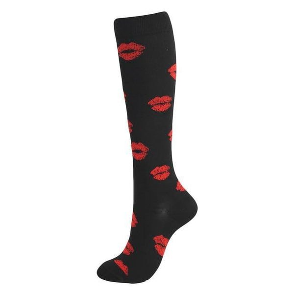 Calcetines Unisex de compresión - funny happy kids