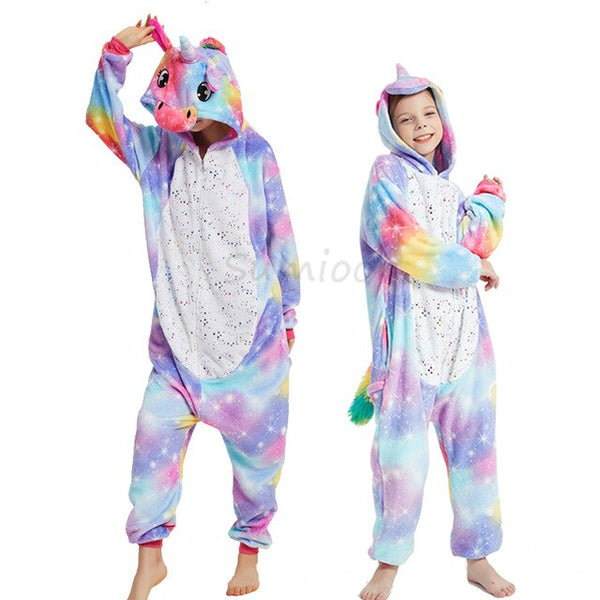 Pijama para niños y niñas - funny happy kids