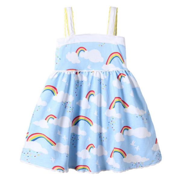 Vestido de verano con aplique - funny happy kids