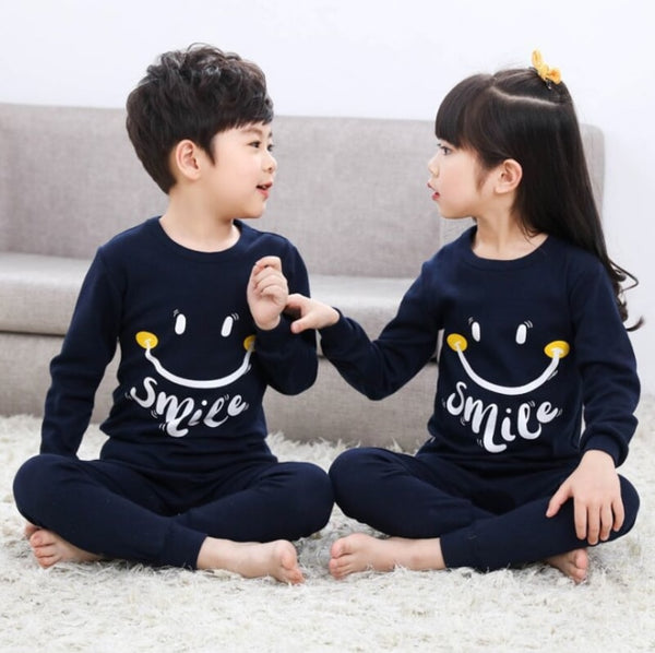 Pijama manga larga infantil - funny happy kids