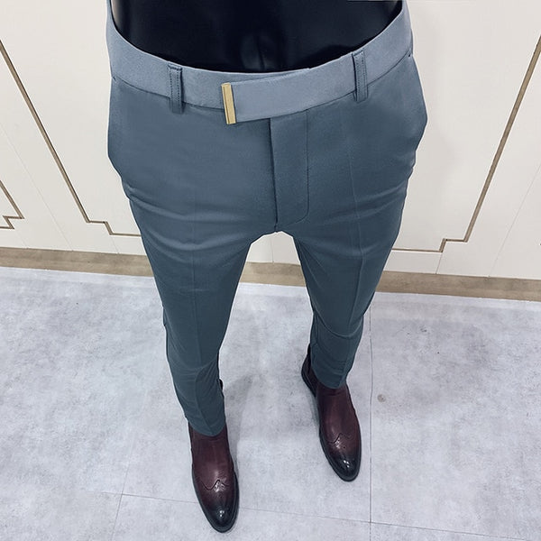 Pantalones de vestir para hombre - funny happy kids