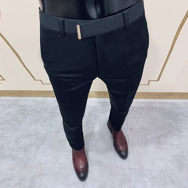 Pantalones de vestir para hombre - funny happy kids