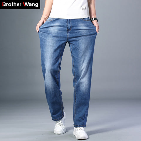 Pantalones denim para hombre - funny happy kids