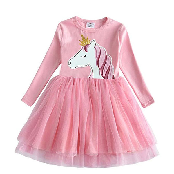 Vestido de manga larga - funny happy kids