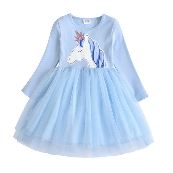 Vestido de manga larga - funny happy kids