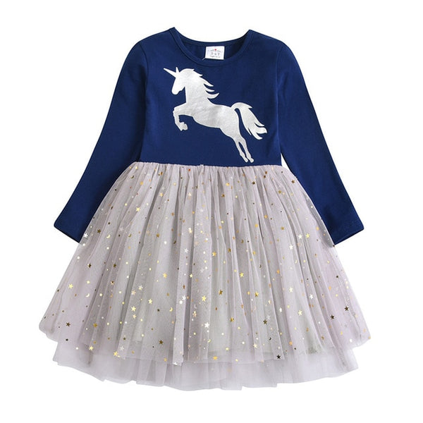 Vestido de manga larga - funny happy kids