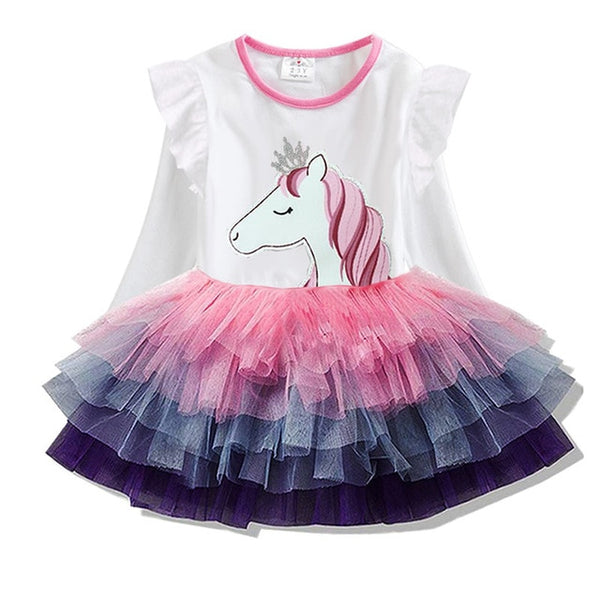 Vestido de manga larga - funny happy kids