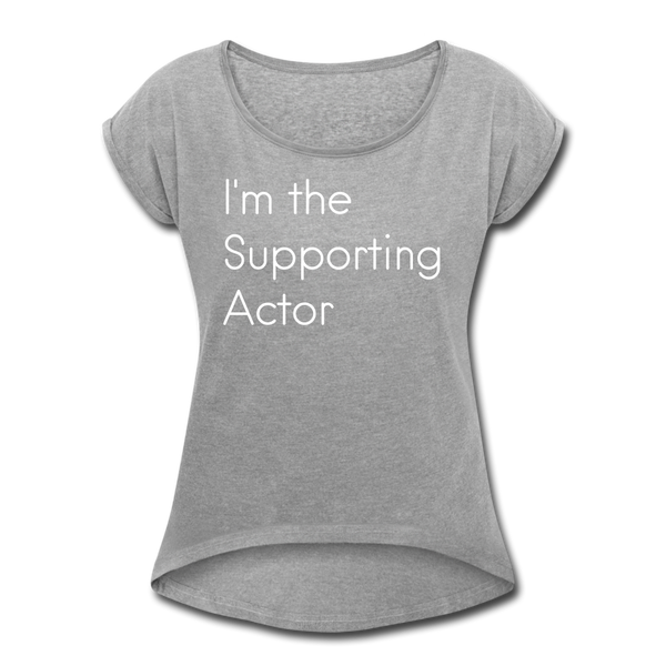 Camiseta I'm the supporting actor - heather grey