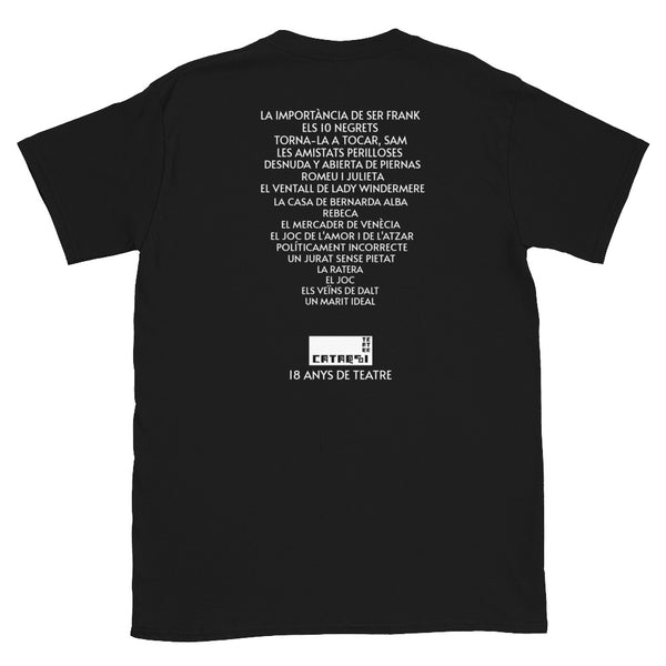 Camiseta de manga corta unisex CATARSI TEATRE
