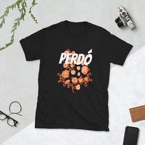 Camiseta PERDÓ de manga corta unisex - funny happy kids