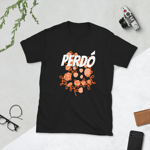 Camiseta PERDÓ de manga corta unisex - funny happy kids