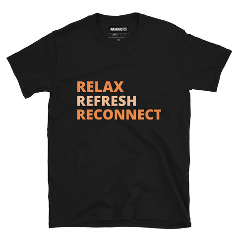 Camiseta de manga corta unisex Reconnect - funny happy kids