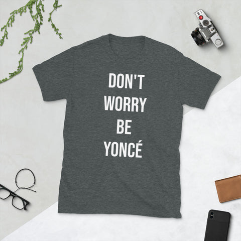 Camiseta BEYONCÉ de manga corta unisex - funny happy kids