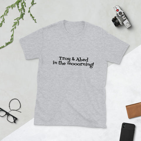 Camiseta TROY & ABED de manga corta unisex - funny happy kids