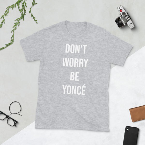 Camiseta BEYONCÉ de manga corta unisex - funny happy kids